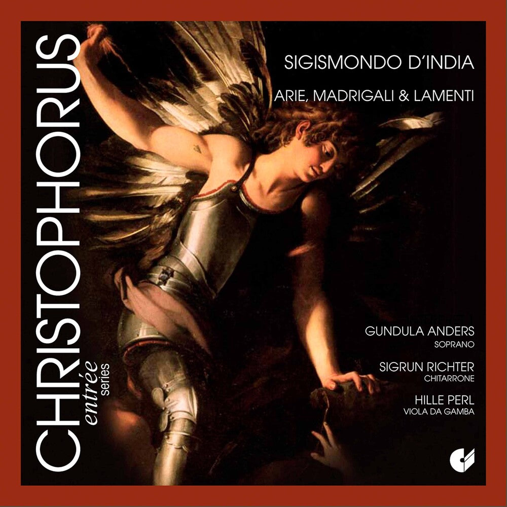 the album cover for Dindia / Anders / Richter / Perl - Arias Madrigals & Laments