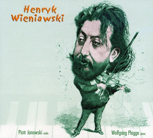 the album cover for Wieniawski / Janowski / Plagge - Works for Violin
