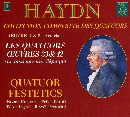 the album cover for J. HAYDN - Complete Quartets [Digipak]