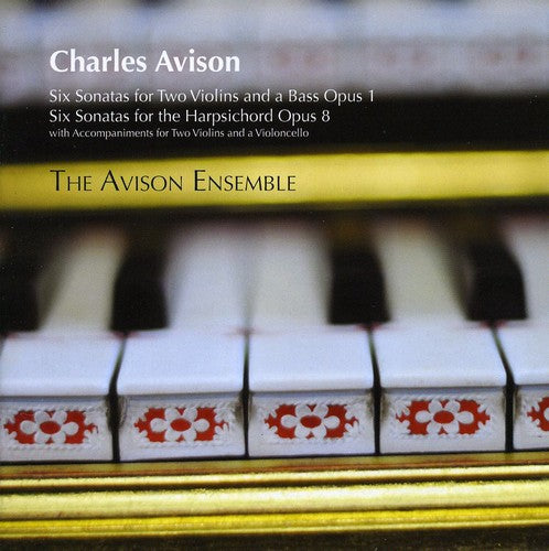 the album cover for Avison Ensemble - Trio & Keyboard Sonatas