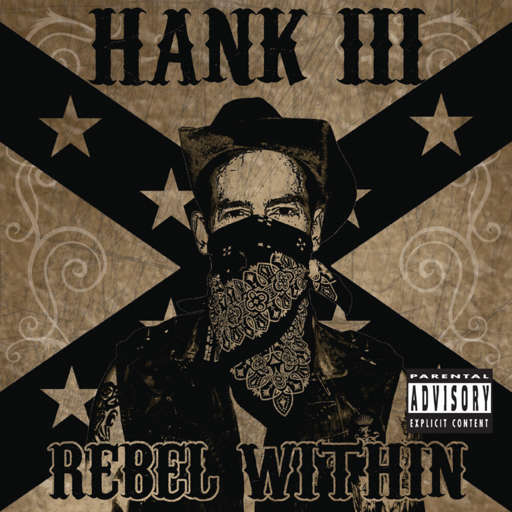 the album cover for Hank Williams 3 - Rebel Within
