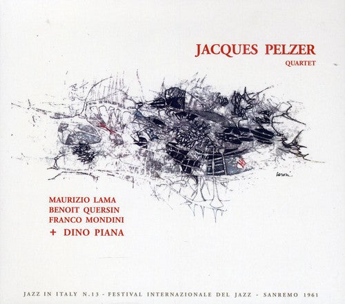 the album cover for Jacques Pelzer Quartet - Jacques Pelzer Quartet Featuring Dino Piana [Import]