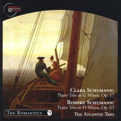 the album cover for Atlantis Trio - Piano Trios in D & G minor