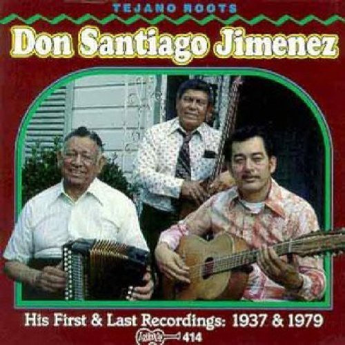 the album cover for Don Jimenez Santiago - First and Last Recordings