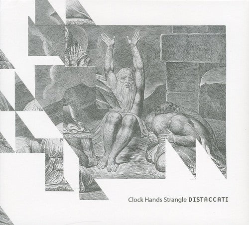 the album cover for Clock Hands Strangle - Distaccati