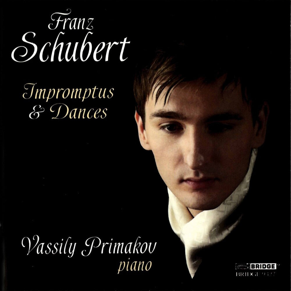 the album cover for Vassily Primakov - Dances & Impromptus