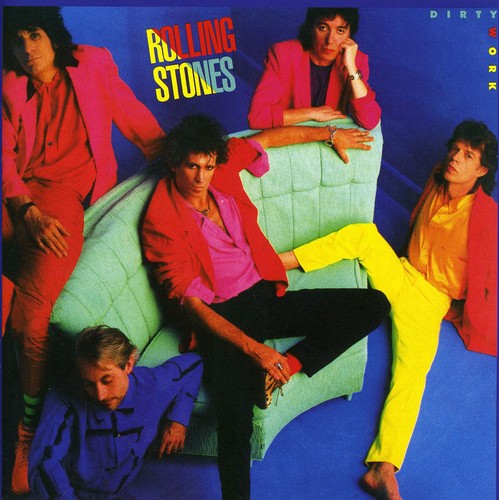 the album cover for The Rolling Stones - Dirty Work