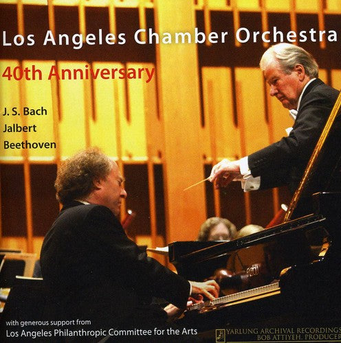 the album cover for Los Angeles Chamber Orchestra - 40th Anniversary Laco: Los Angeles Chamber Orchestra