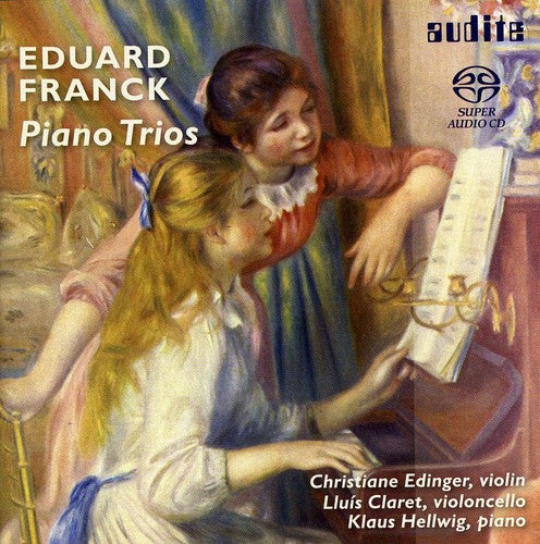 the album cover for Franck / Edinger / Claret / Hellwig - Piano Trios