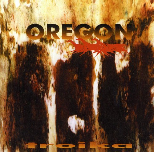 the album cover for Oregon - Troika