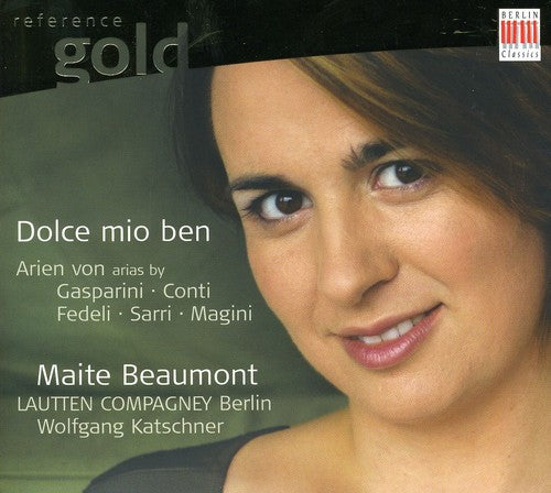 the album cover for M Beaumont - Dolce Mio Ben