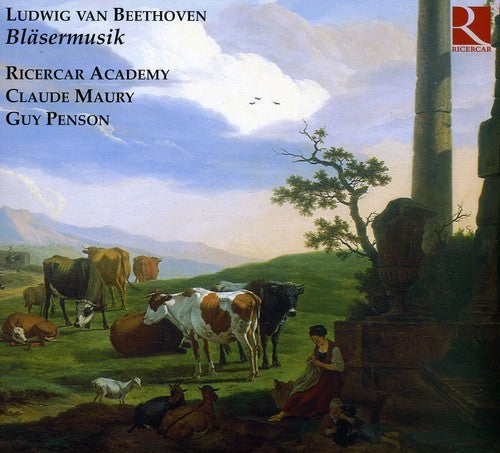 the album cover for Ricercar Academy - Music For Winds [Digipak]