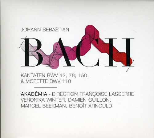 the album cover for J.S. Bach - Cantatas 12 78 & 150 [Digipak]