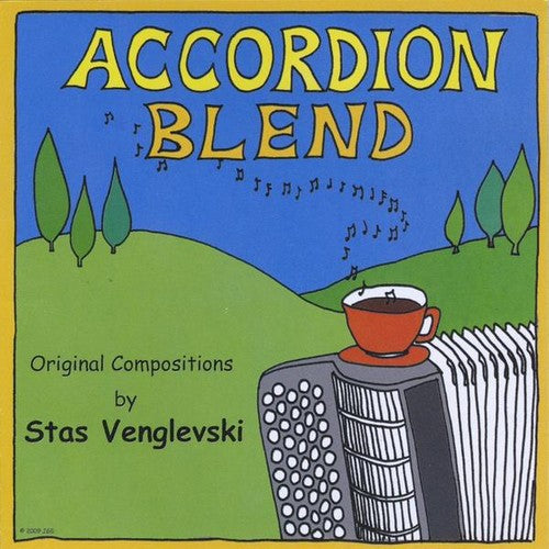 the album cover for Stas Venglevski - Accordion Blend