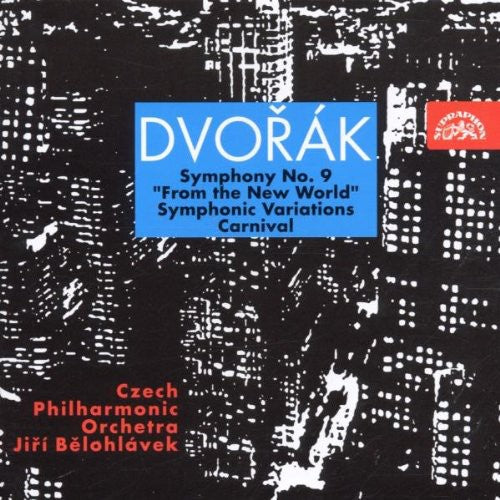 the album cover for Jiri Belohlavek - Symphony 9: From the New World