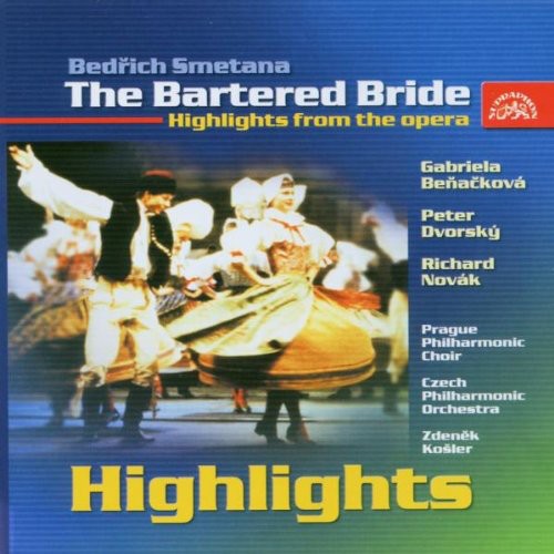 the album cover for Czech Po/Kosler/Prague Pc - Bartered Bride