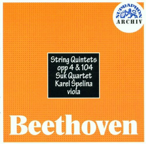 the album cover for Karel Spelina - String Quintets Op 4 & Op 104