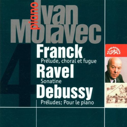 the album cover for Ivan Moravec - Ivan Moravec Plays French Music