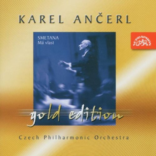 the album cover for Karel Ancerl Czech Po - Gold Edition 1: Smetana / Ma Vlast