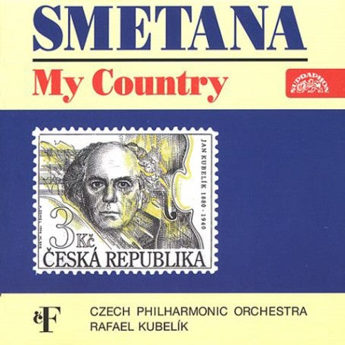 the album cover for Czech Po/Kubelik - Smetana Ma Vlast (Live Rec.) [Import]