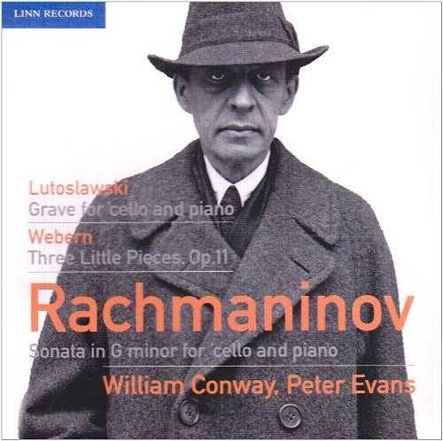 the album cover for William Conway - William Conway Plays Rachmaninoff