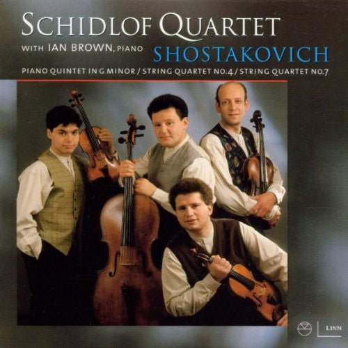 the album cover for SCHIDLOF QUARTET - String Quartet 4 / String Quartet 7