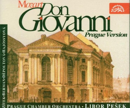 the album cover for Libor PeÅ¡ek - Don Giovanni