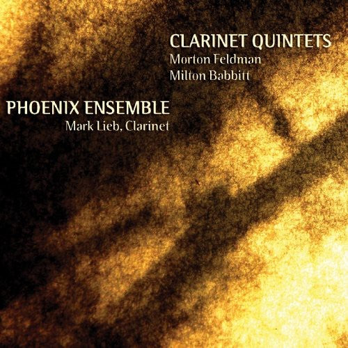 the album cover for Mark Lieb - Clarinet Quintets