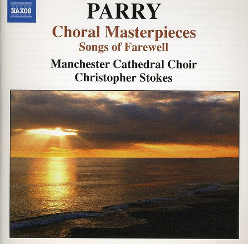 the album cover for Christopher Stokes - Choral Masterpieces: Songs of Farewell