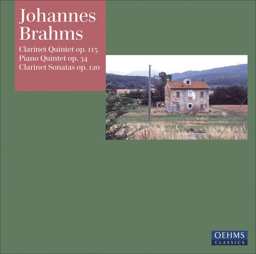 the album cover for J. BRAHMS - Clarinet Quintet