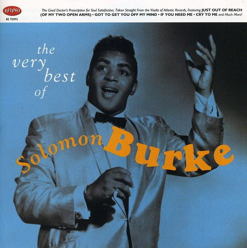the album cover for Solomon Burke - The Very Best Of Solomon Burke