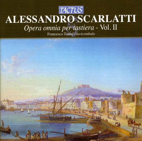 the album cover for Francesco Tasini - Complete Keyboard Works 2