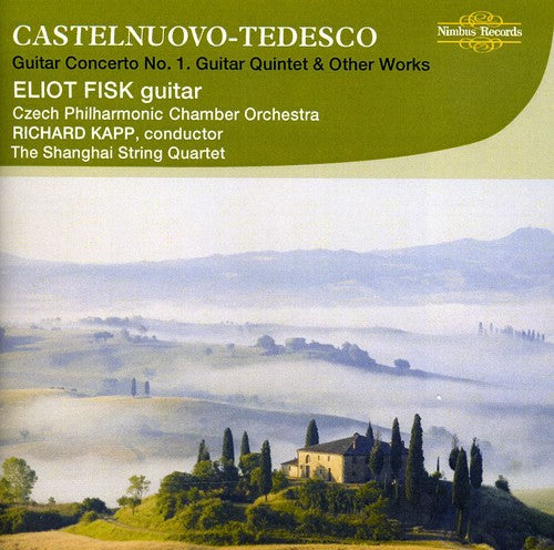 the album cover for Eliot Fisk - Guitar Works