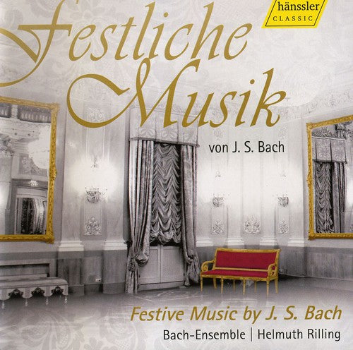 the album cover for J.S. Bach - Festive Music