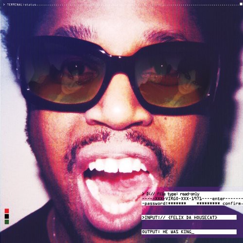 the album cover for Felix Da Housecat - He Was King