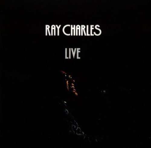the album cover for Ray Charles - Live