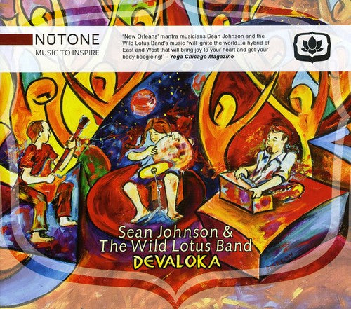 the album cover for Sean Johnson & the Wild Lotus Band - Devaloka [Digipak]