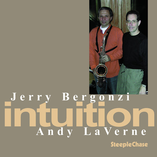 the album cover for Bergonzi/Laverne - Intuition