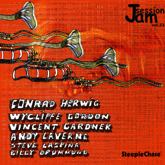 the album cover for Gordon Gardnek Herwig - Jam Session, Vol. 23