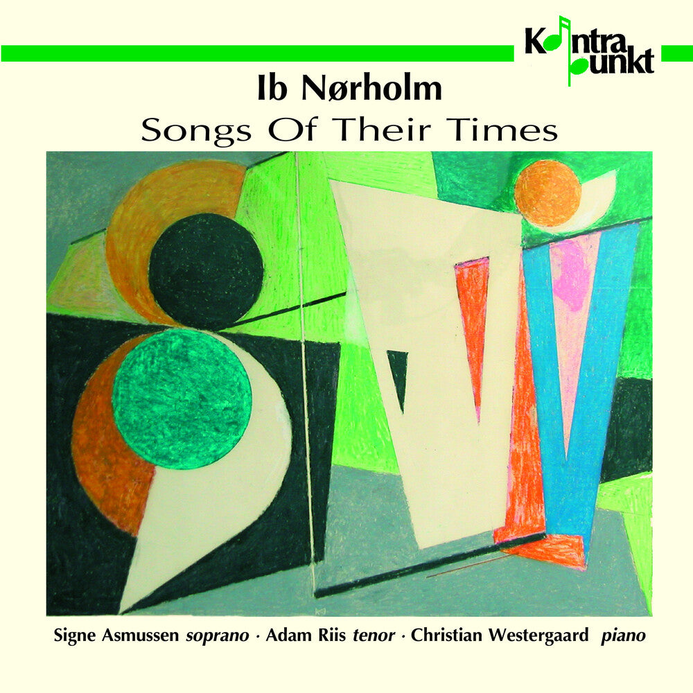 the album cover for Westergaard/Asmussen - Songs of Their Times