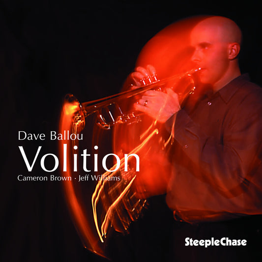 the album cover for Dave Ballou - Volition