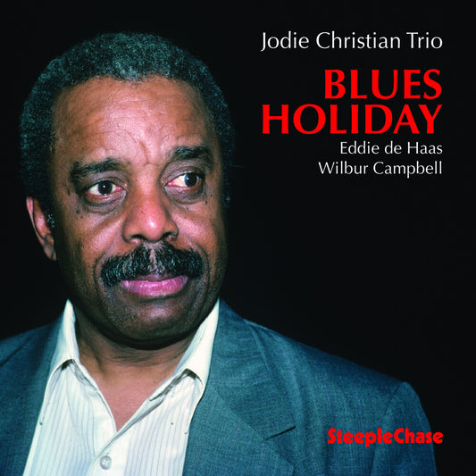 the album cover for Jodie Christian - Blues Holiday