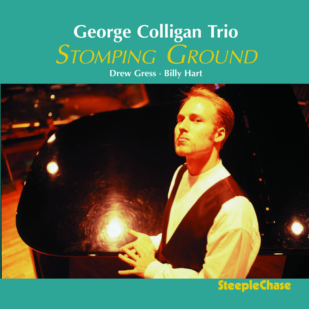 the album cover for George Colligan - Stomping Ground