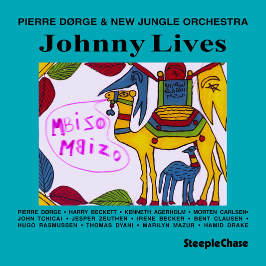 the album cover for Pierre DÃ¸rge - Johnny Lives