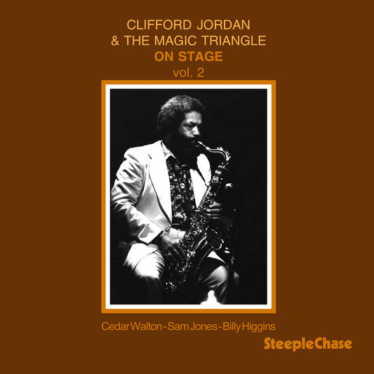the album cover for Clifford Jordan - On Stage Vol.2