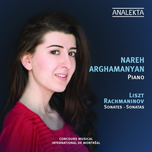 the album cover for Nareh Arghamanyan - Piano Sonatas