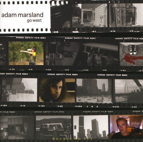 the album cover for ADAM MARSLAND - Go West