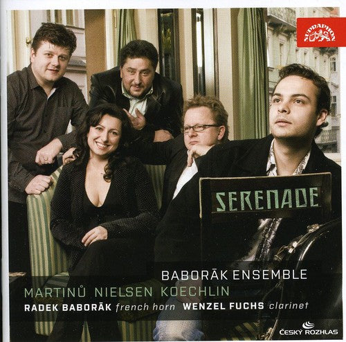 the album cover for Wenzel Fuchs - Serenade
