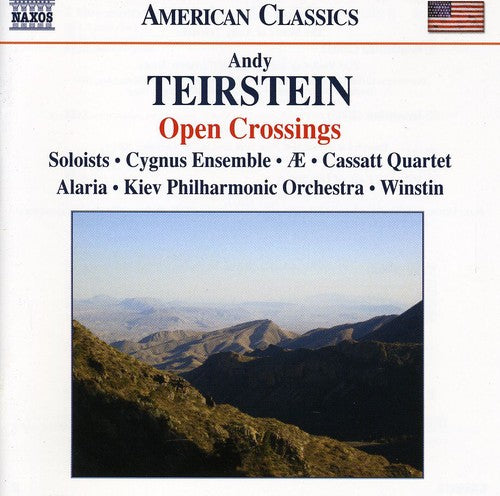 the album cover for Andy Teirstein - Open Crossings
