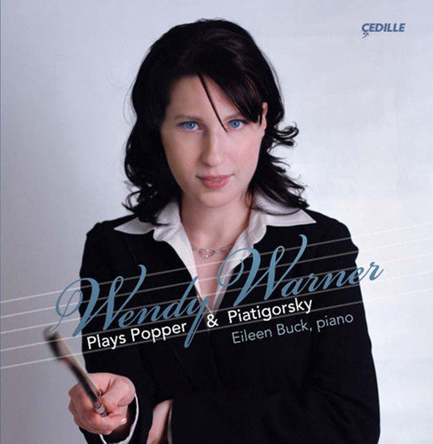 the album cover for BARTON/WARNER - Wendy Warner Plays Popper & Piatigorsky